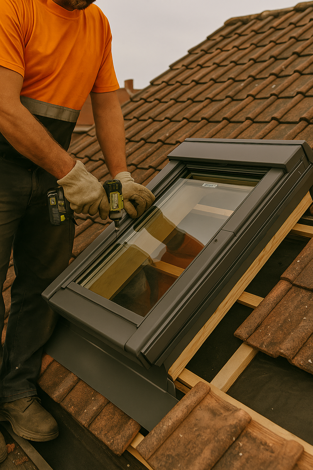 Pose de Velux